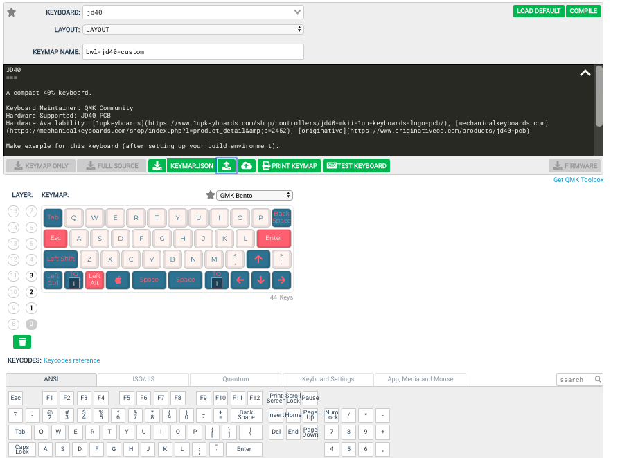 QMK Configurator Example